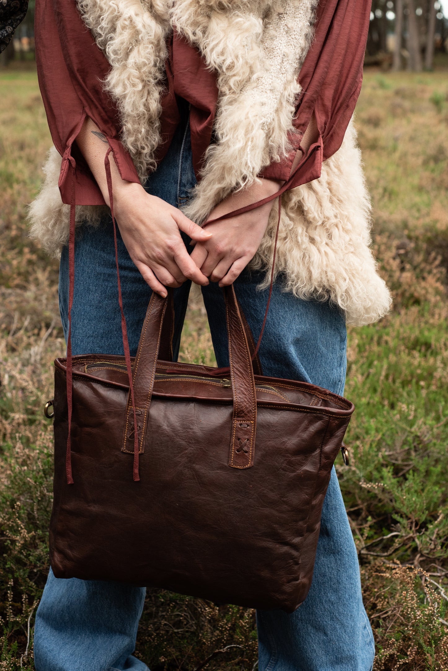 Gadiva Leren Shopper