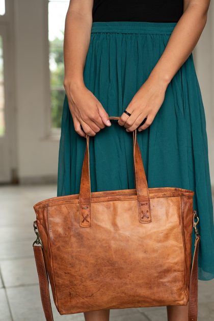 Gadiva Leren Shopper