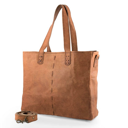 Ganesha Leren Shopper
